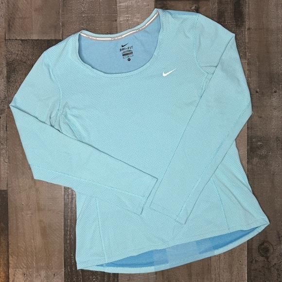 Nike Dri-Fit Long Sleeve Running Shirt size Medium - Picture 1 of 10